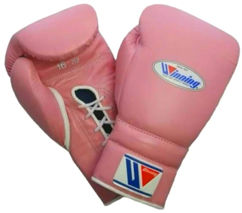 WINNING JAPAN BOXING MS TRAINING GLOVES - PASTEL PINK
