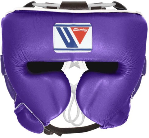 WINNING CHEEK PROTECTOR HEADGEAR - PURPLE