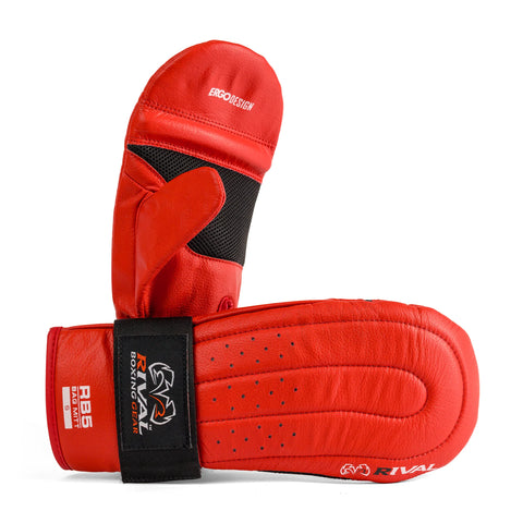 RIVAL RB5 BAG MITTS-RED