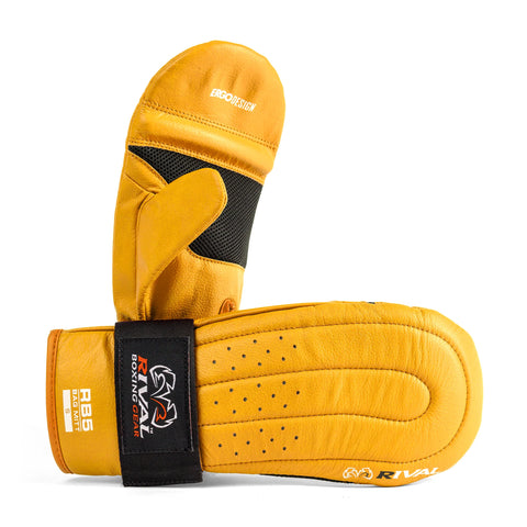 RIVAL RB5 BAG MITTS-YELLOW