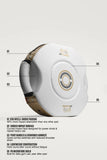 RIVAL-RPS100 PROFESSIONAL PUNCH SHIELD-WHITE/GOLD
