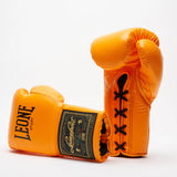LEONE ORLANDO CLASSICO BOXING GLOVES LACES-ORANGE