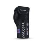 BRAVOSE REBELLION PROFESSIONAL FIGHT GLOVES-BLACK