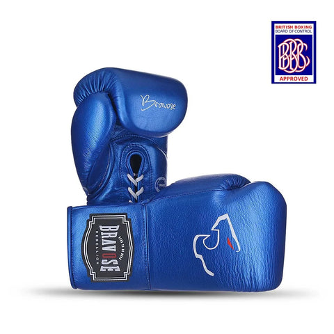 BRAVOSE REBELLION PROFESSIONAL FIGHT GLOVES-BLUE