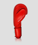 EXIGO® CONTENDER SPARRING BOXING GLOVES - STRAP - RED