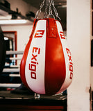 EXIGO® SUPER PRO 25KG LEATHER MAIZE BAG - RED/WHITE