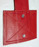 EXIGO® SUPER PRO 4FT 40KG LEATHER PUNCH BAG - RED/WHITE