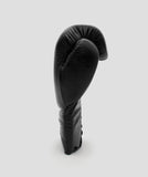 EXIGO® S2 STEALTH LEATHER LACE UP SPARRING GLOVES - BLACK