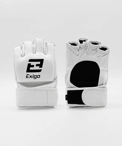 EXIGO® S4 STEALTH MMA FIGHT GLOVES - WHITE