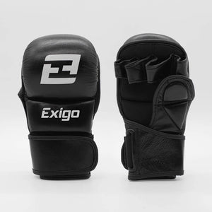 EXIGO® S5 STEALTH 7oz MMA SPARRING GLOVES - BLACK