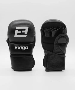 EXIGO® S5 STEALTH 7oz MMA SPARRING GLOVES - BLACK