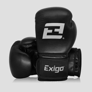 EXIGO® SELECT JUNIOR TRAINING BOXING GLOVES - BLACK