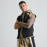 CUSTOM FISH SCALE SHINE BOXING RING JACKET