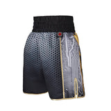 CUSTOM MADE LIGHTING HEX BOXING SHORT