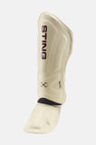 STING TAIPAN MMA SHIN & FOOT PROTECTOR-BEIGE/BROWN