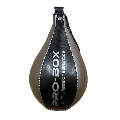 PROBOX-CHAMP LEATHER HYBRID SPEEDBALL-BLACK-GUNMETAL
