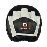 PRO BOX - LEATHER CUBAN SPEED PADS-BLACK/WHITE