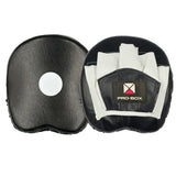 PRO BOX - LEATHER CUBAN SPEED PADS-BLACK/WHITE