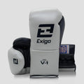 EXIGO® V1 VICI PRO CONTEST FIGHT GLOVES - SILVER/MIDNIGHT