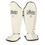 FAIRTEX SHIN PADS-WHITE