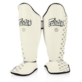 FAIRTEX SHIN PADS-WHITE