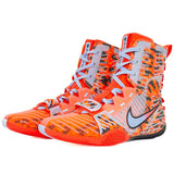 NIKE HYPERKO 3 SE BOXING BOOTS - BRIGHT CRIMSON / ALUMINIUM - BLACK
