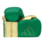 Adidas Hybrid 500 Boxing Gloves-green/gold