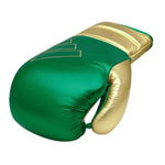 Adidas Hybrid 500 Boxing Gloves-green/gold