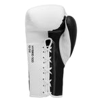 Adidas Hybrid 500 Boxing Gloves- white/black