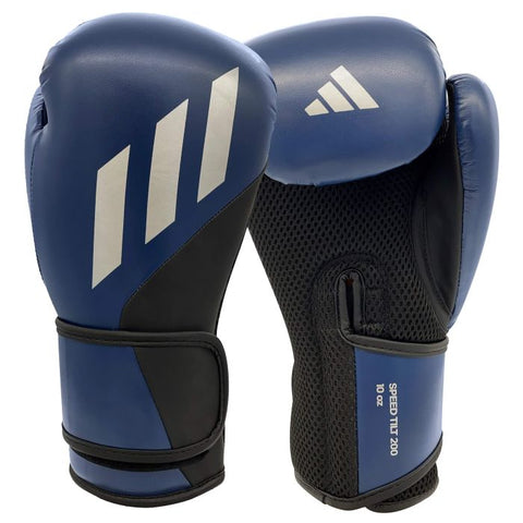 ADIDAS TILT 200 BOXING GLOVES-BLUE