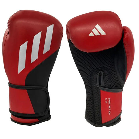 ADIDAS TILT 200 BOXING GLOVES-RED