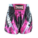 TWINS CANDY SHORTS-WHITE/PINK