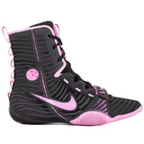 NIKE HYPERKO 3 BOXING BOOTS - BLACK/LIGHT MAGENTA