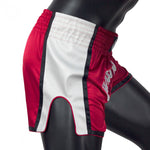 FAIRTEX SLIM CUT MUAY THAI SHORTS-RED