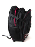 Sandee Heavy-Duty Black & Red Backpack