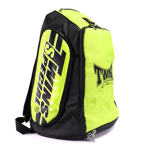 TWINS CONVERTIBLE RUCKSACK-GREEN/BLACK