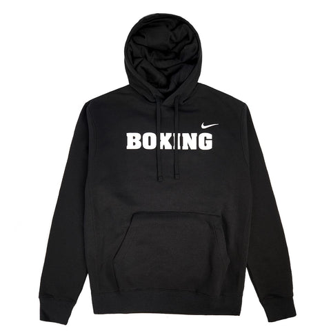 NIKE BOXING HOODIE-BLACK/WHITE