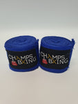 CHAMPS BXING HAND WRAPS blue