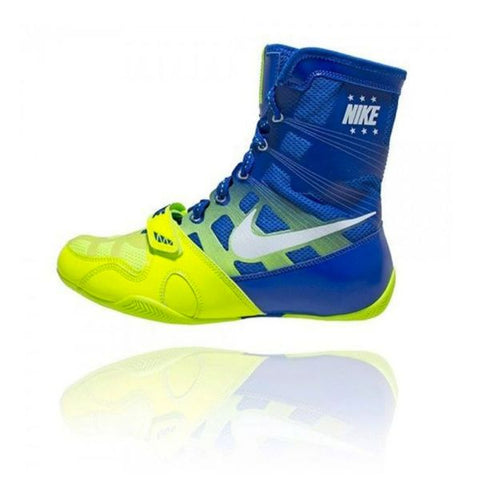 Nike Hyper KO Boxing Boot blue/yellow