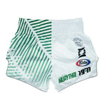 FAIRTEX MUAY THAI SHORTS - RACER WHITE