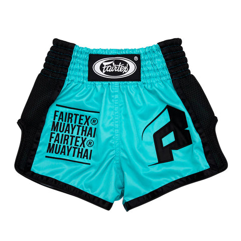 FAIRTEX BOXING SHORTS FOR KIDS - TURQUOISE"