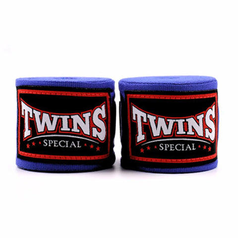 TWINS SPECIAL CH-5 PREMUIM ELASTIC HAND WRAPS-BLUE