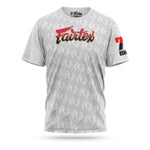 FAIRTEX DRI FIT T SHIRTS-WHITE