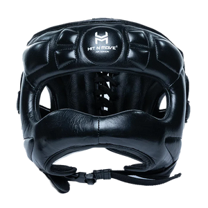HIT N MOVE FACE SAVER HEADGEAR - BLACK
