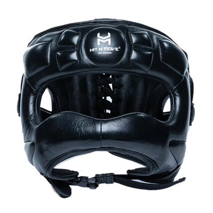 HIT N MOVE FACE SAVER HEADGEAR - BLACK