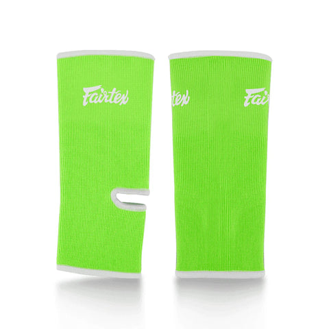 FAIRTEX ANKLE SUPPORTS-NEON GREEN