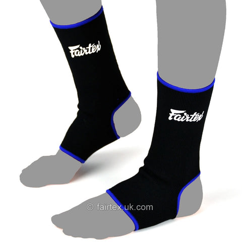 FAIRTEX ANKLE SUPPORTS-BLACK/BLUE