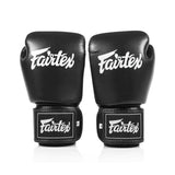FAIRTEX BGV1C-PLUS MICROFIBRE BOXING GLOVES-BLACK