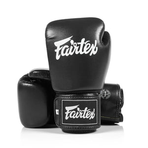 FAIRTEX BGV1C-PLUS MICROFIBRE BOXING GLOVES-BLACK
