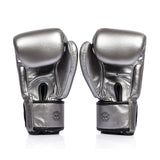 FAIRTEX BGV1C-PLUS MICROFIBRE BOXING GLOVES-SILVER